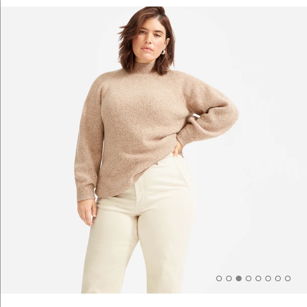 Everlane The Straight Leg Crop in Bone Size 8